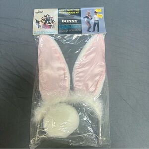 Adult Party Time Masquerade Kit by Imagineering Inc. 1984 "Bunny" Set Halloween